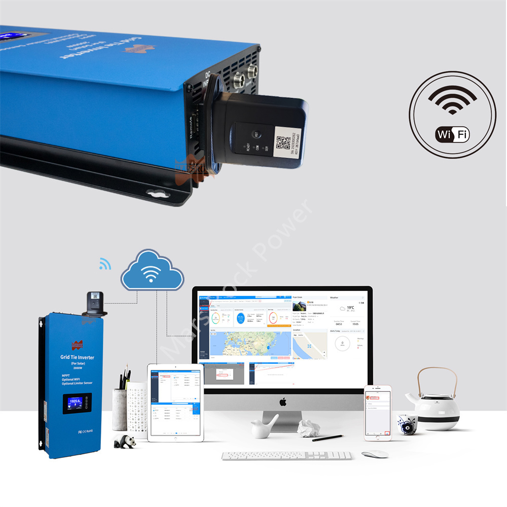 2000W 2 Pha 240V Năng Lượng Mặ - đánh giá và giá Grid Tie Inverter Limiter 2000W