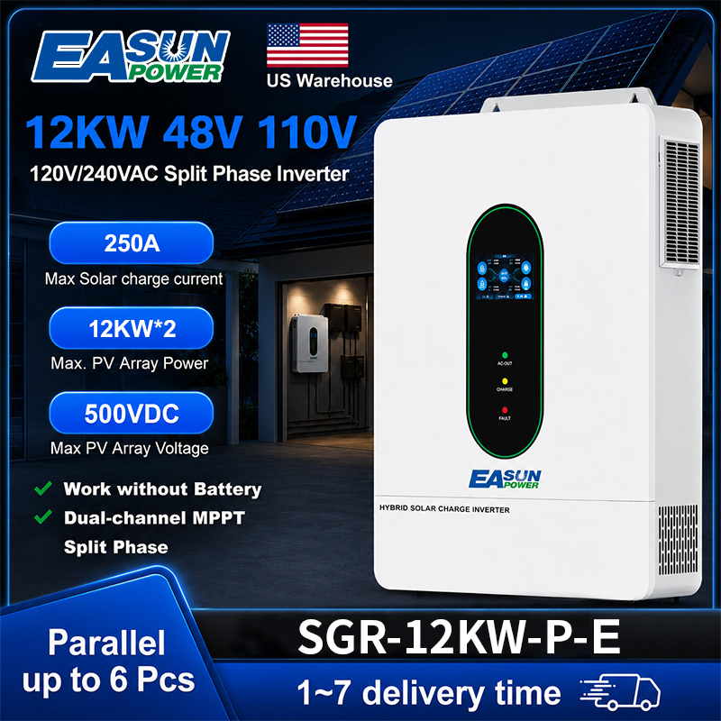 EASUN POWER 12KW Split Phase I - đánh giá và giá Grid Tie Inverter Limiter 2000W