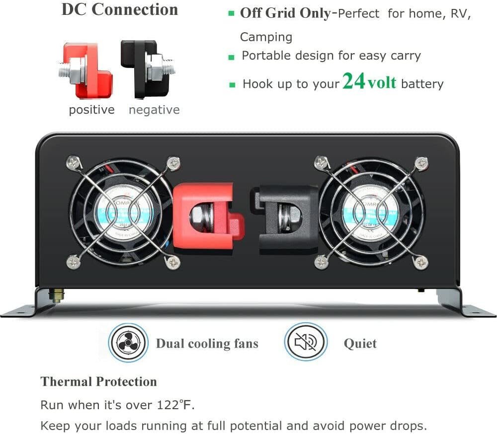 3000W Pure Sine Wave Solar Pow - đánh giá và giá Inverter Pure Sine Wave 60Hz 120V 3000W