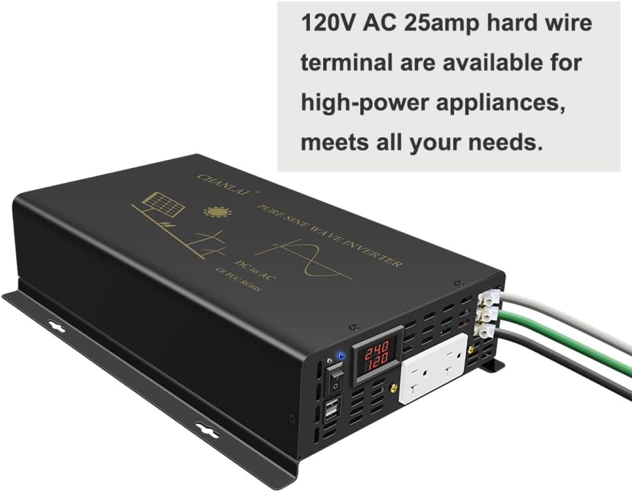 3000W Pure Sine Wave Solar Pow - đánh giá và giá Inverter Pure Sine Wave 60Hz 120V 3000W